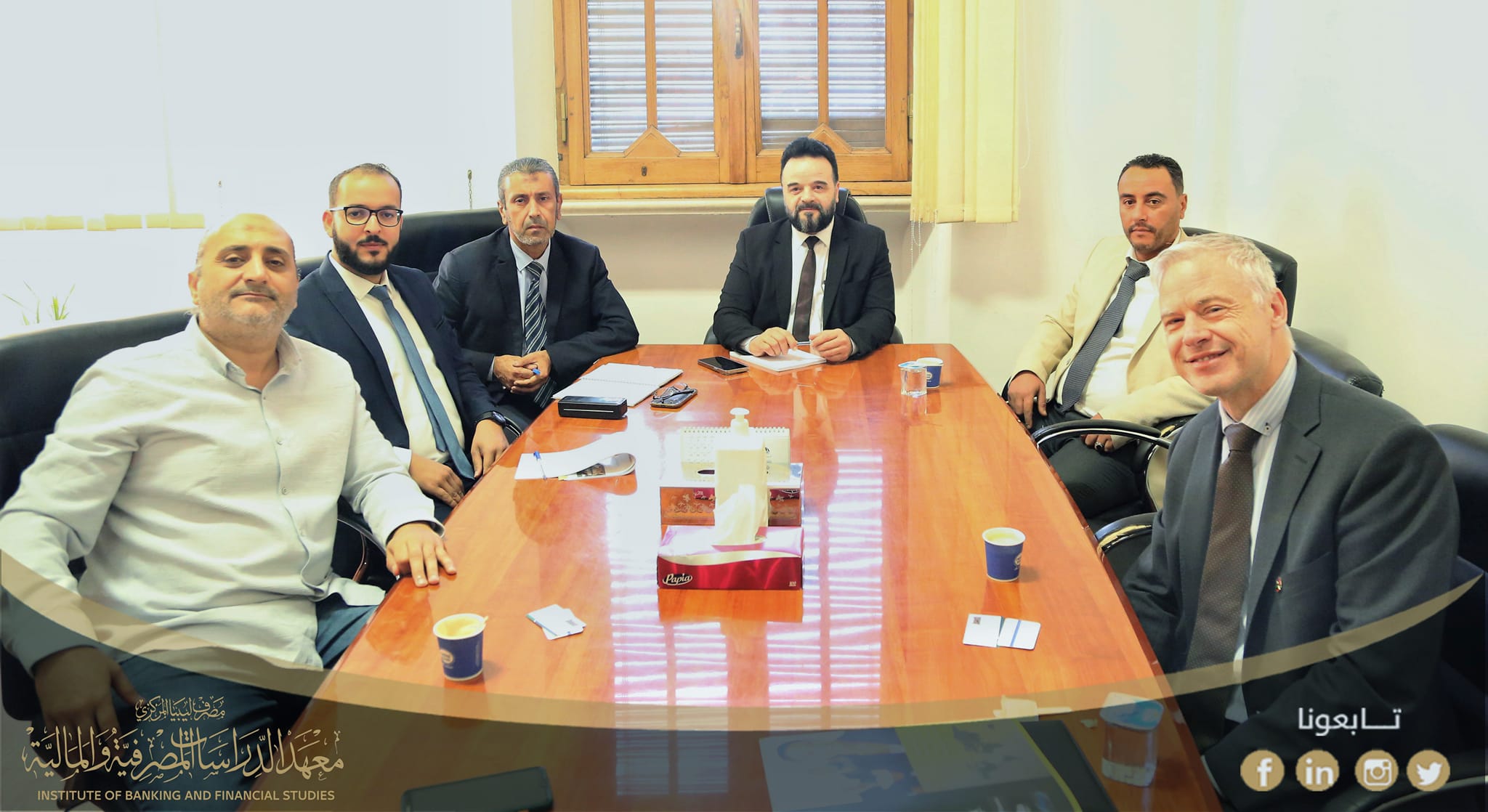 لقاء وفد من مجلس الاعمال الليبي البريطاني